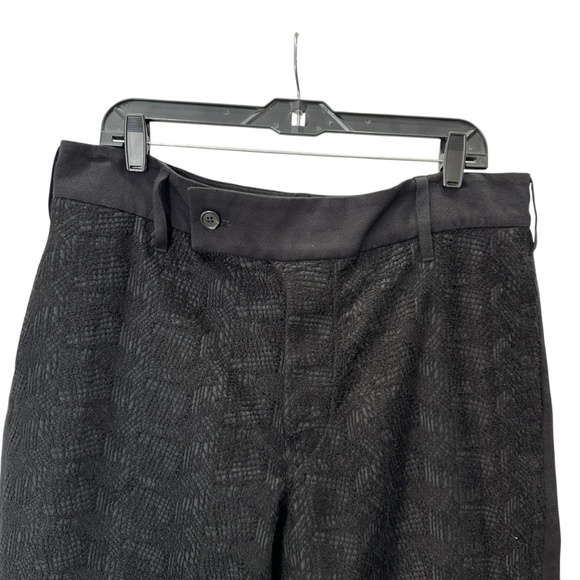 NWT $870 Ann Demeulemeester Men’s Black Jeremiah Panel Trouser Size Large - Picture 2 of 9